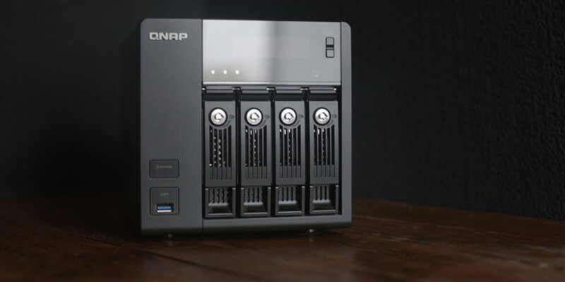 DPX Files_RAID A QNAP RAID often used to store DPX files