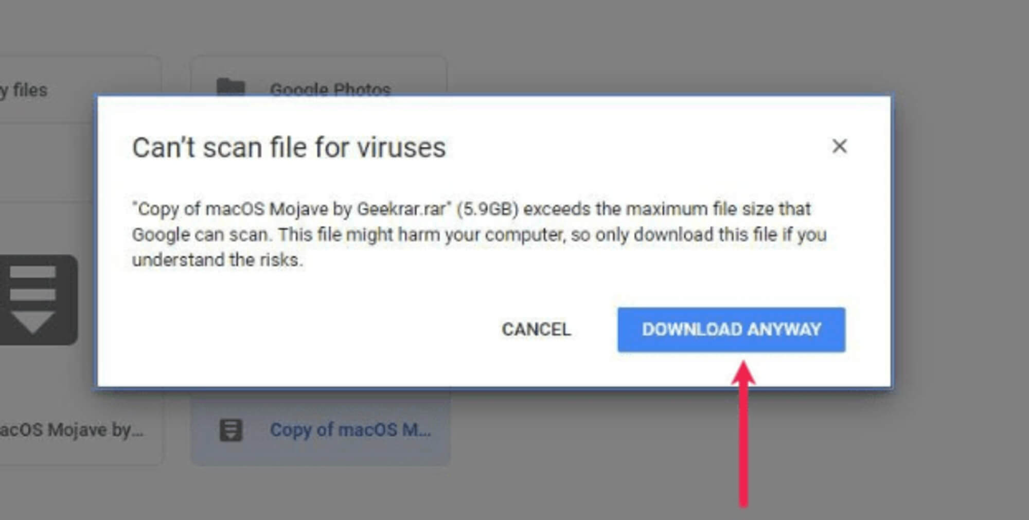 Google Drive auf Viren scannen Google Drive Scannen von Dateien auf Viren