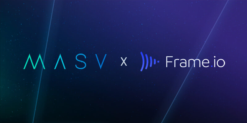 MASV x Frame.io blog image MASV x Frame.io integration