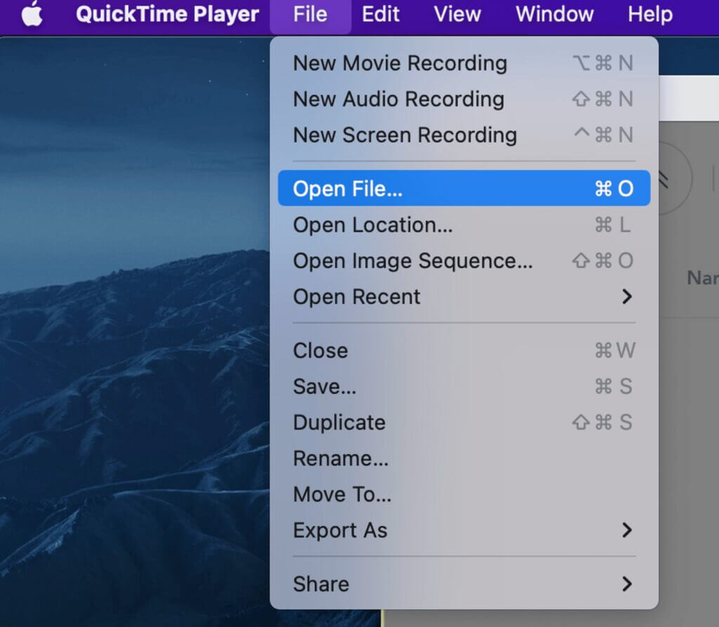 QuickTime Player QuickTime Player