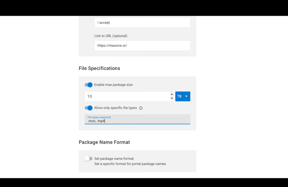 Allow only specific file uploads Placeholder image