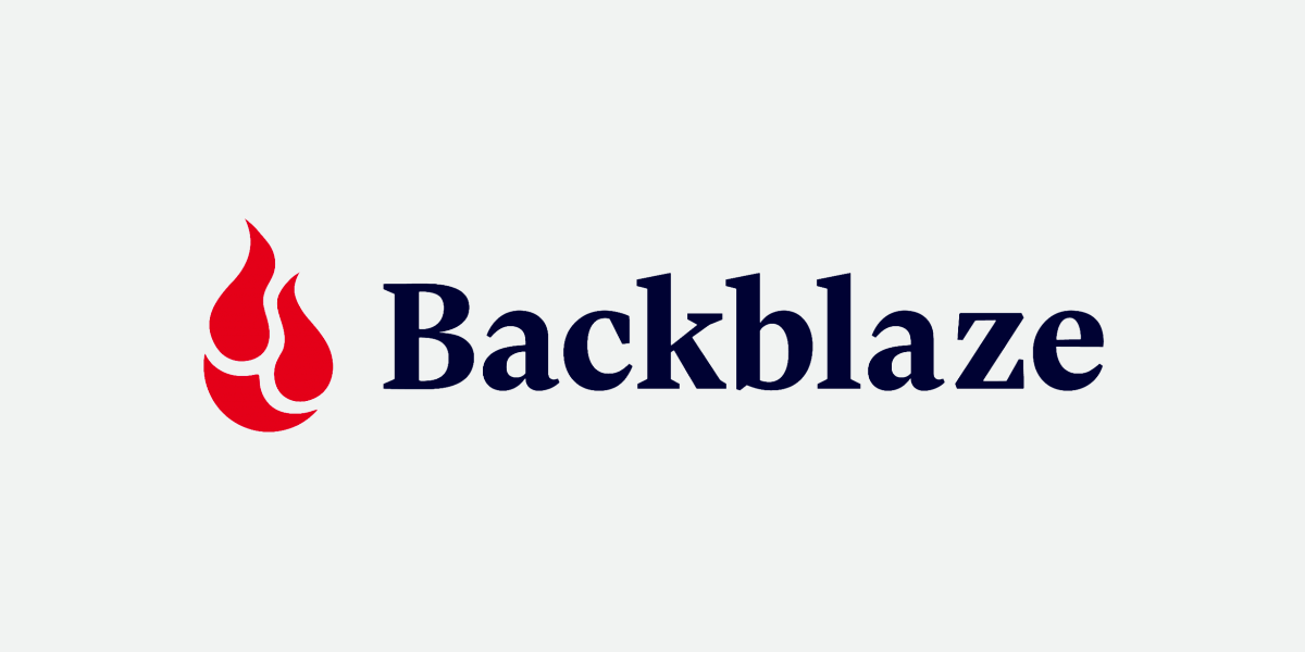 backblaze-logo Backblaze logo