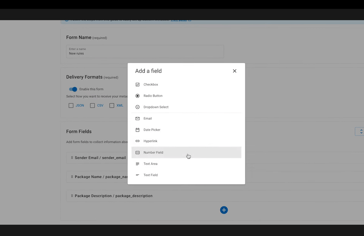 Custom form fields Placeholder image
