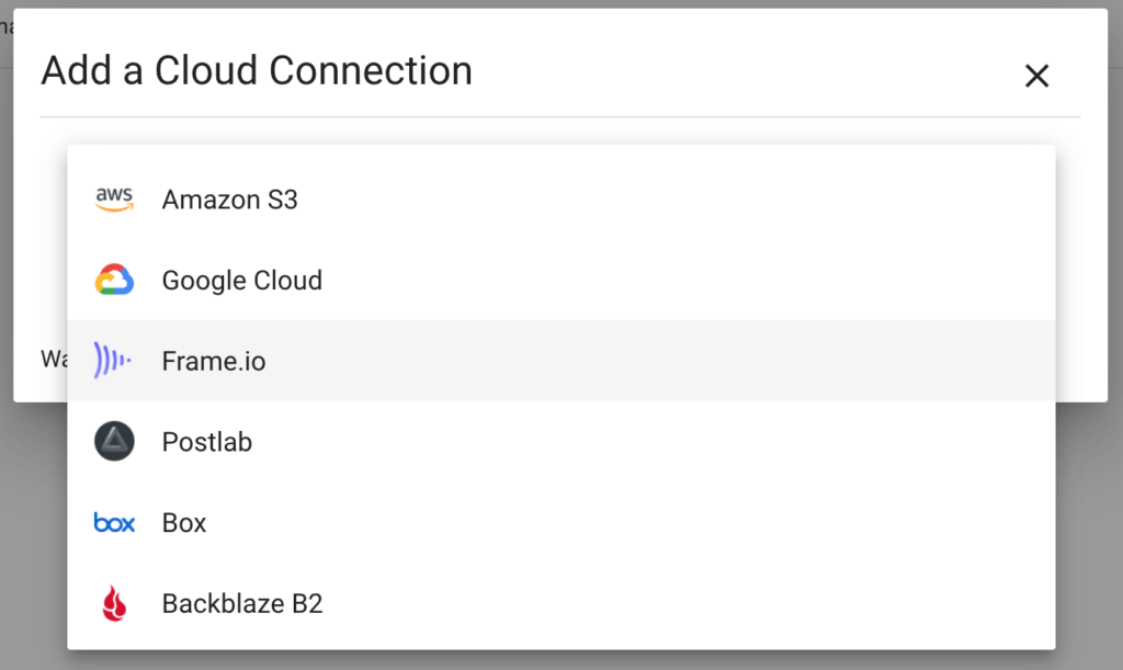 Frame.io MASV Cloud Integration Frame.io MASV Cloud Integration
