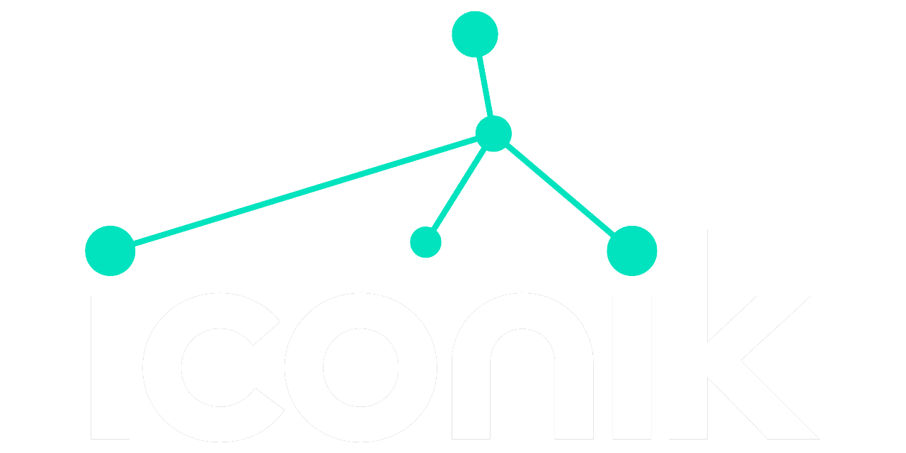 iconik-logo-white iconik logo in white
