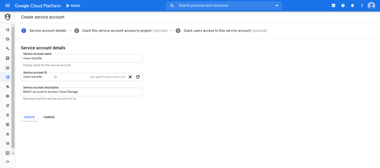 Upload to Google Cloud with MASV 2 image3