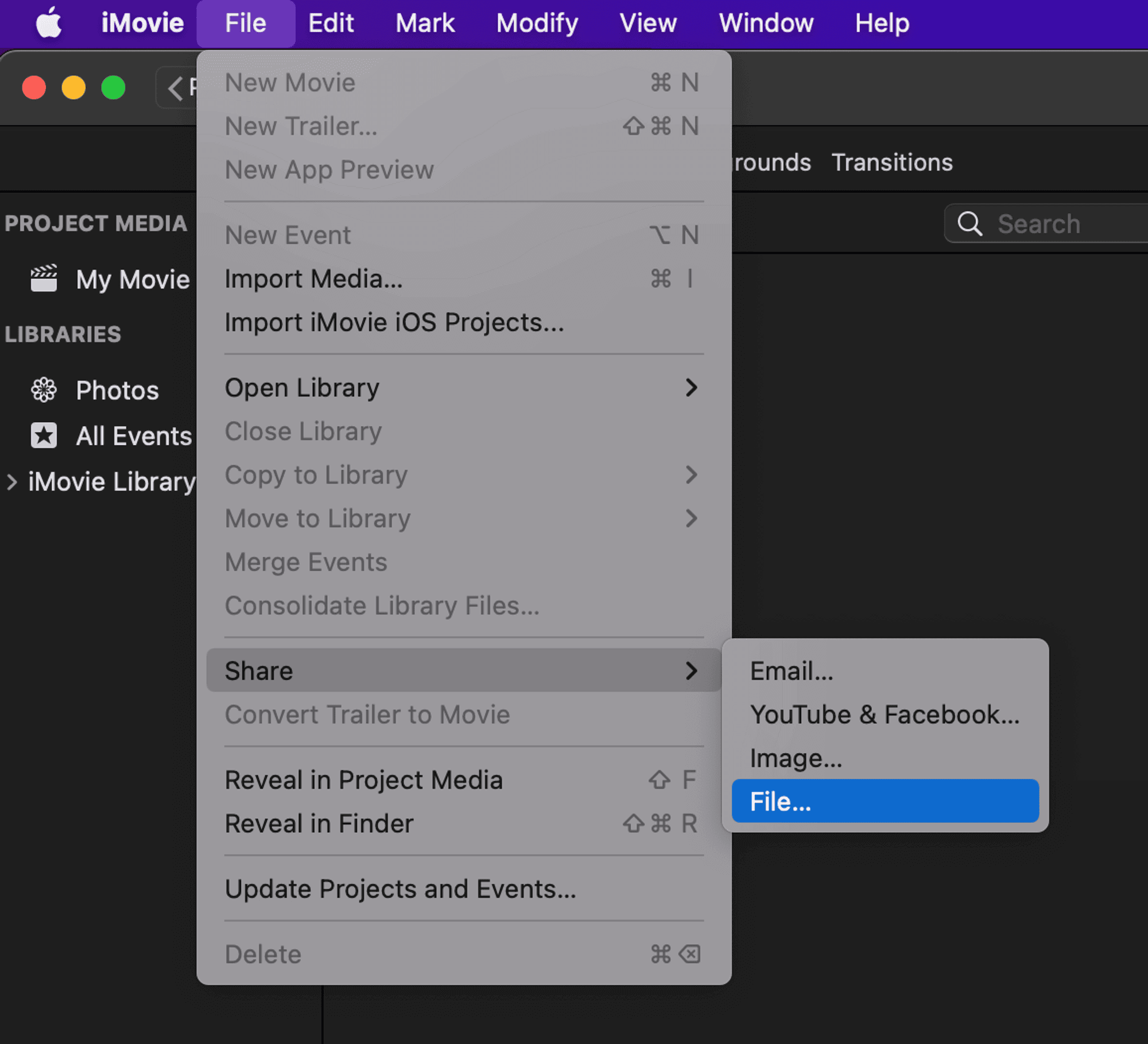 iMovie iMovie