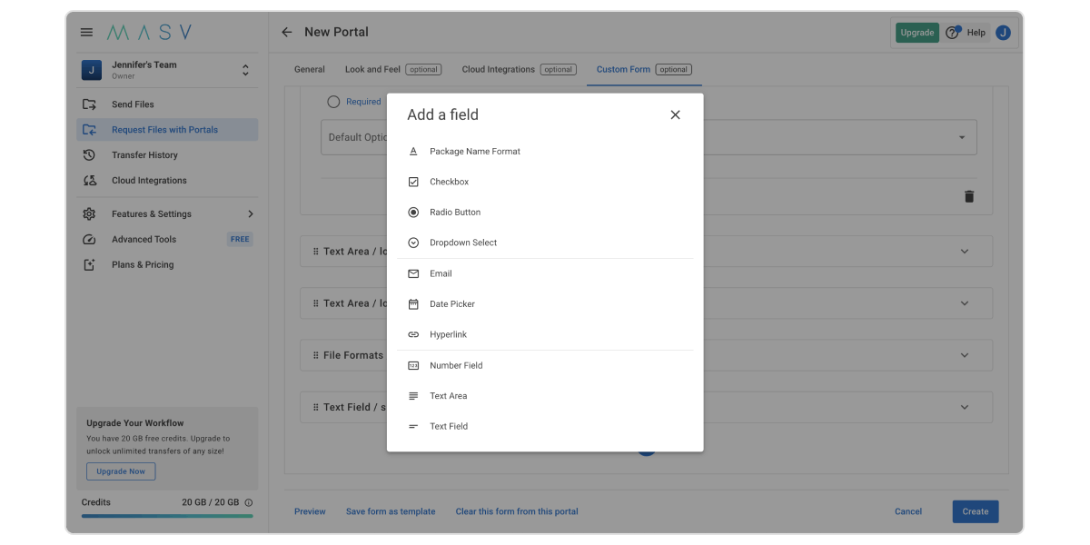 masv-create-custom-form 4 Placeholder image