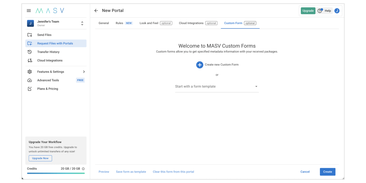 MASV-portal-file-upload-form 2 Placeholder image