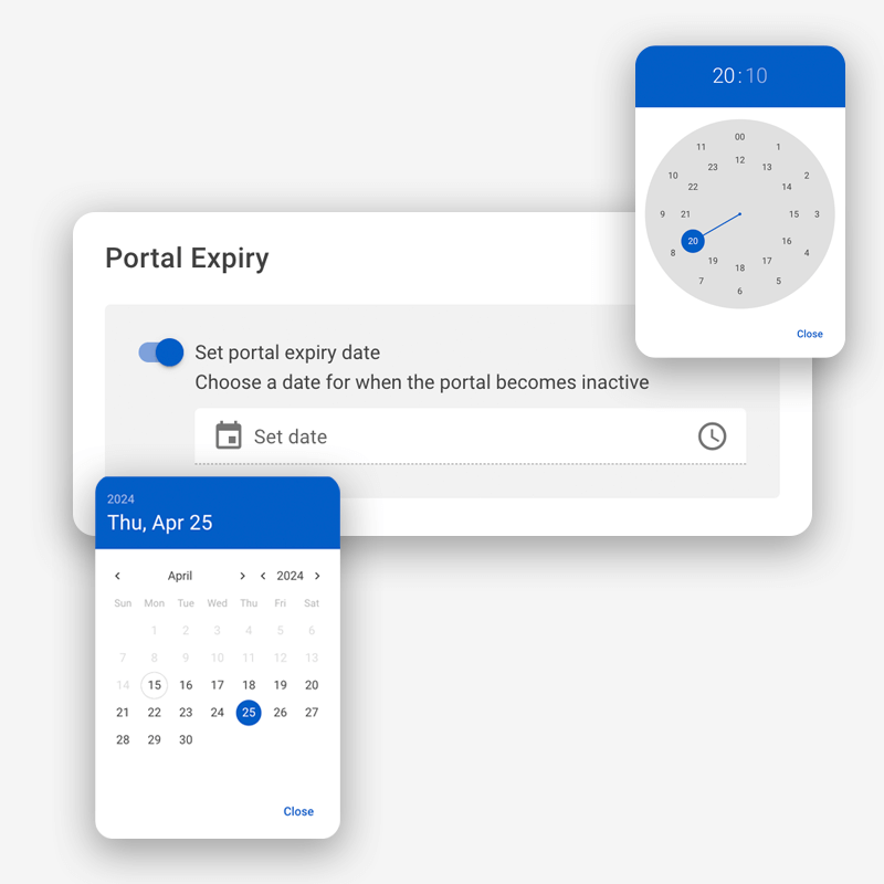 portal-expiry deactivate a Portal after a specific time and date