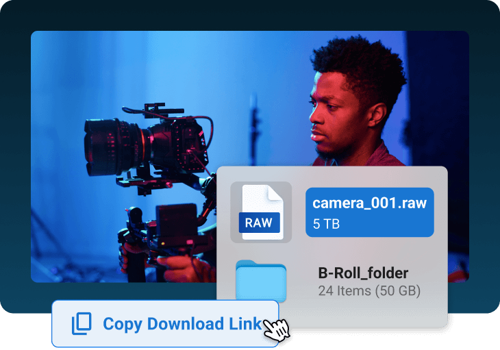 SectionA_Desktop_LQ Cameraman uploads raw media into MASV